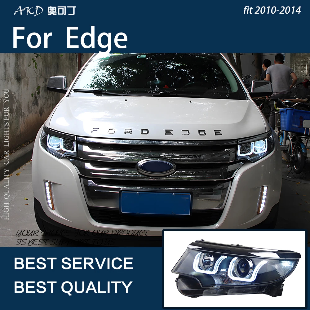 Akd Car Styling For Ford Edge Headlights Edge Led Headlight