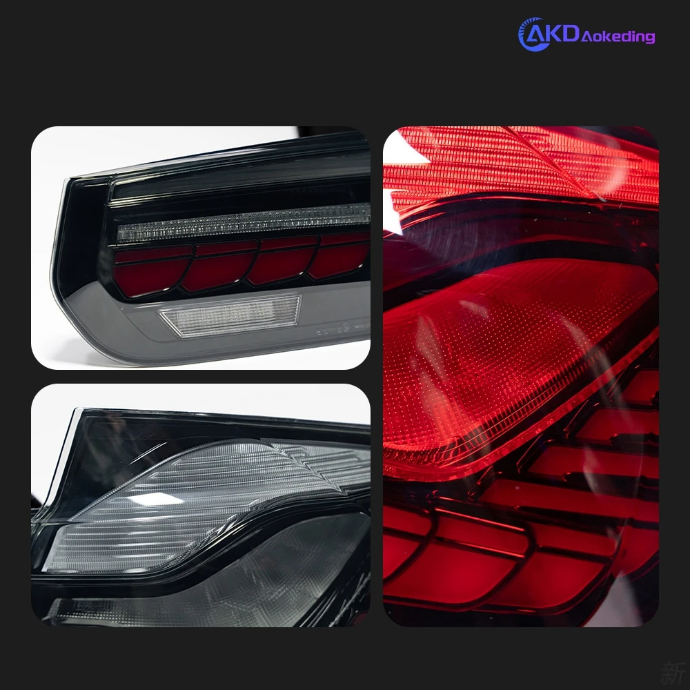 AKD Car Lights for BMW F30 LED Tail Light 2013-2018 F35 F80 Rear Lamp M4 Design 318i 320i 325i 330i DRL Signal Auto Accessories