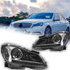 AKD Car Styling Headlights for Benz W204 C180 C200 C260 LED Headlight 2011-2013 Head Lamp DRL Signal Projector Lens Automotive