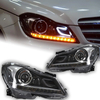 AKD Car Styling Headlights for Benz W204 C180 C200 C260 LED Headlight 2011-2013 Head Lamp DRL Signal Projector Lens Automotive