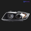 AKD Car Styling Headlights for BMW E90 3 Series 2005-2012 318i 320i 325i 330i LED Headlight Angel Eye Bi Xenon Beam Accessories