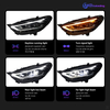 AKD Car Styling for Ford Fusion Headlights 2017-2020 Mondeo US Version EU version LED Headlight Dynamic Signal Animation DRL Bi Xenon Auto Accessories