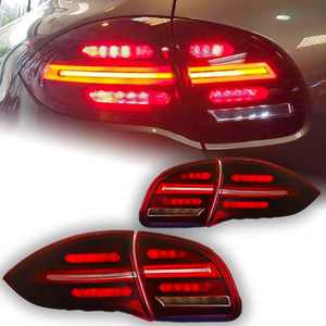 AKD Car Styling for Porsche Cayenne Tail Lights 2011-2014 Cayenne LED Tail Lamp DRL Dynami Signal Brake Reverse Auto Accessories