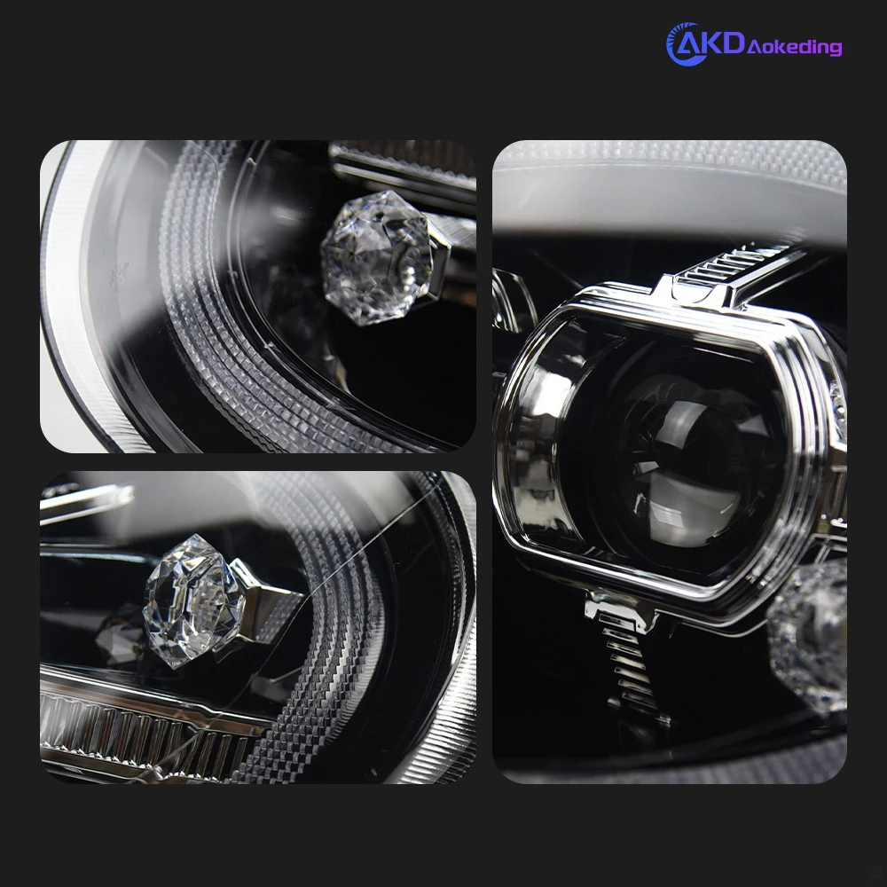 AKD Car Styling for VW Beetle Headlights 2013-2020 Beetle LED Headlight DRL Head Lamp LED Projector High Low Beam Accessories