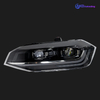 AKD Car Lights for VW Polo LED Headlight Projector Lens 2018-2021 Vento Head Lamp Dynamic Signal DRL Automotive Accessories