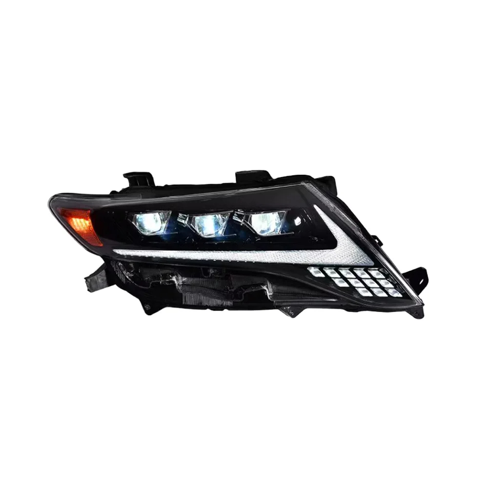 AKD Car Styling Head Lamp for Toyota Harrier Venza Headlights 2008-2013 LED Headlight DRL Projector Lens Automotive Accessories