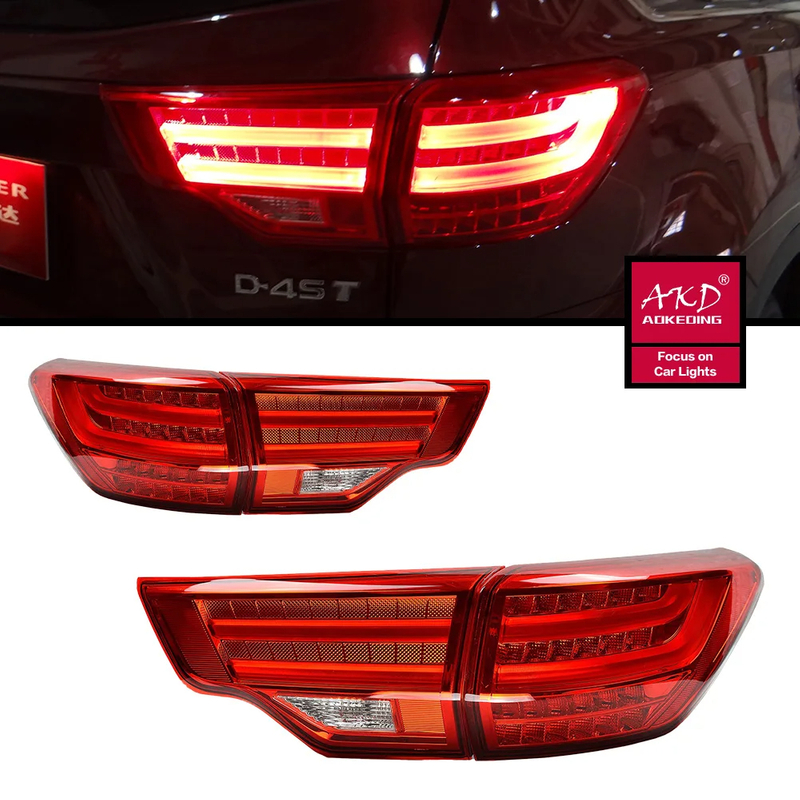 AKD Taillights For Kluger 2015-2021 Highlander Tail Light LED DRL Style ...