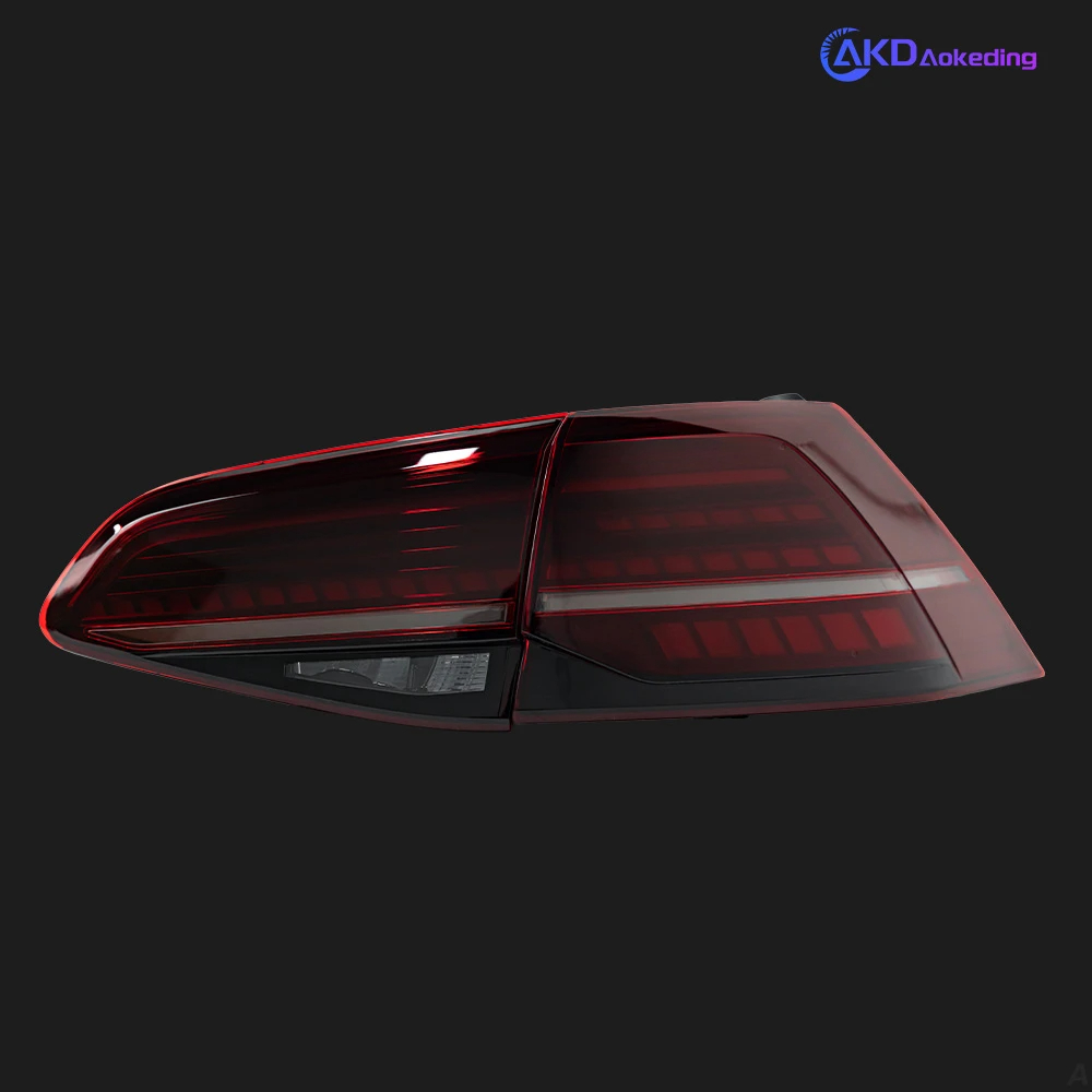 AKD Car Styling Tail Lamp for VW Golf 7 LED Tail Light 2013-2019 Golf 7.5 MK7 Rear Stop DRL Animation Brake Auto Accessories