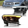 AKD Car Styling for Ford Ranger Headlight 2016-2017 Everest LED Head Lamp H7 D2H Hid Option Angel Eye Bi Xenon Beam Accessories