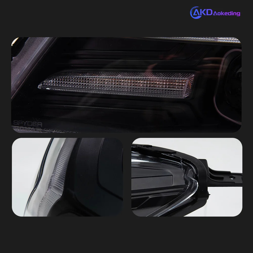 AKD Car Styling Head Lamp for Subaru Forester Headlights 2013-2016 New LED Headlight Angel Eye DRL Hid Bi Xenon Auto Accessories