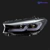 AKD Car Styling Head Lamp for BMW G30 Headlights 2017-2021 530i 525i 540i 535i LED Headlight Projector Lens DRL Auto Accessories