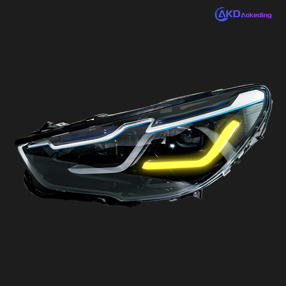 AKD Car Styling for BMW F07 5 Series GT 5GT 2010-2017 LED Angel eye Headlight DRL Hid Head Lamp Bi Xenon Beam Automotive Accessories