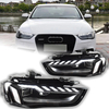 AKD Car Styling Head Lamp for Audi A4 Headlights 2013-2016 A4 B8 LED Headlight Projector Lens DRL Signal Automotive Accessories 2PCS