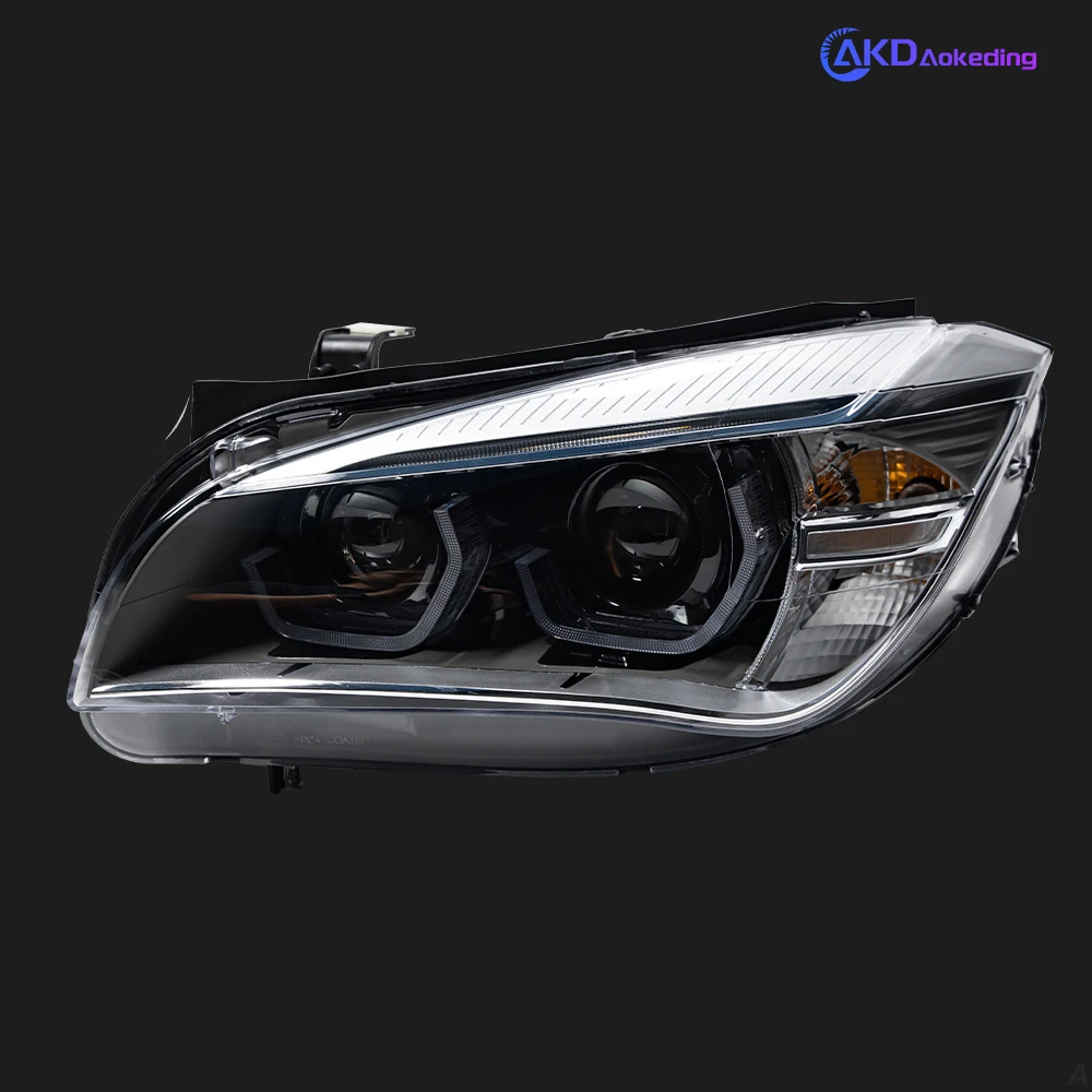 AKD Car Styling Head Lamp for BMW X1 E84 LED Headlight Projector Lens 2011-2015 AngelEye DRL Hid Bi Xenon Automotive Accessories