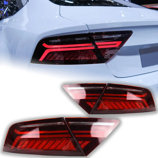 AKD Car Styling Taillight for Audi A7 Tail Lights 2011-2018 S7 RS7 LED Tail Light Rear Lamp DRL Dynamic Signal Brake Reverse auto Accessories