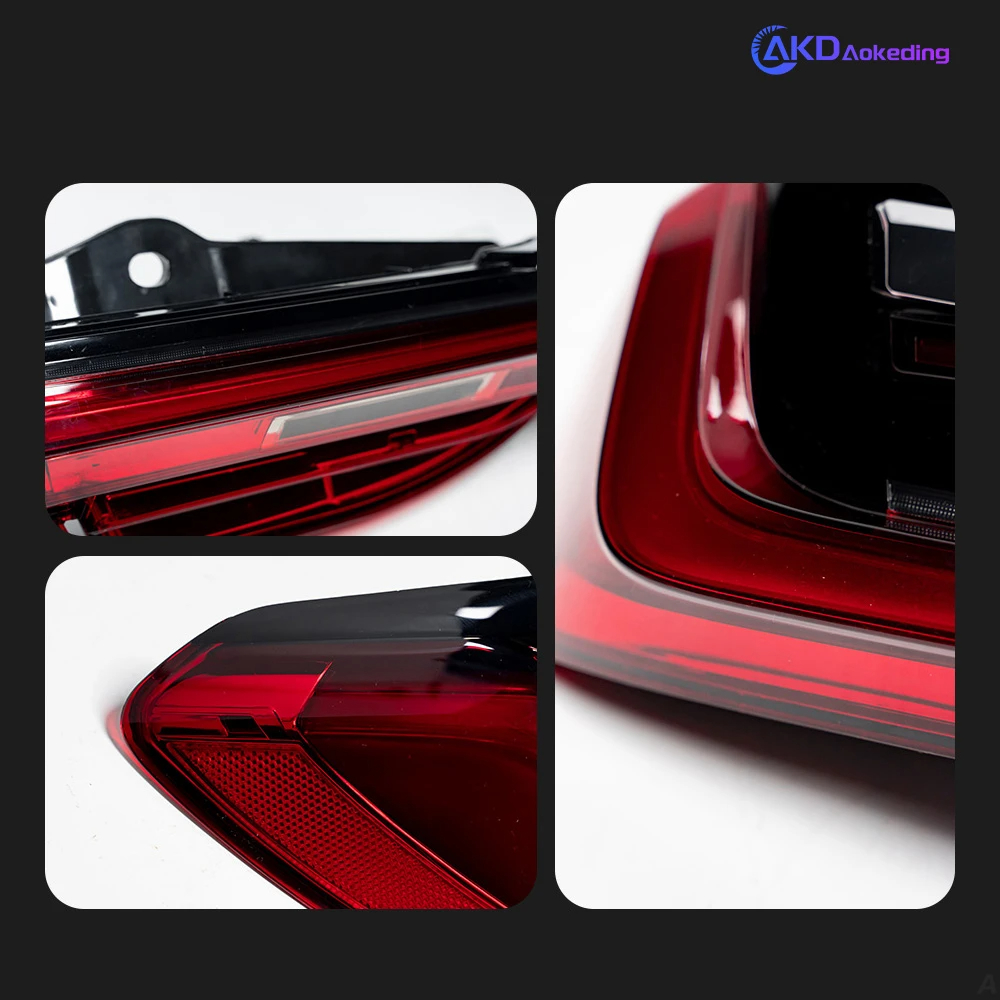 AKD Car Styling Tail Lamp for 7 Series G11 G02 Tail Lights G12 Style LED Tail Light DRL Signal Brake Reverse auto Accessories