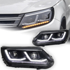 AKD Car Styling for VW Tiguan Headlights 2013-2016 LED Headlight Porjector Lens DRL Angel Eye Head Lamp Signal Auto Accessories