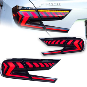 AKD Car Styling for Honda Accord Tail Lights 2018-2022 New Accord LED Tail Lamp Rear Lamp DRL Signal Brake Reverse auto Accessories