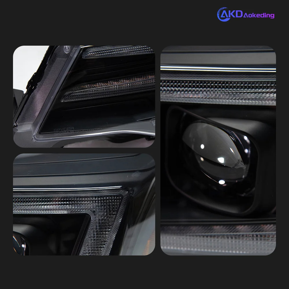 AKD Car Styling Head Lamp for Subaru Forester Headlights 2013-2016 New LED Headlight Angel Eye DRL Hid Bi Xenon Auto Accessories