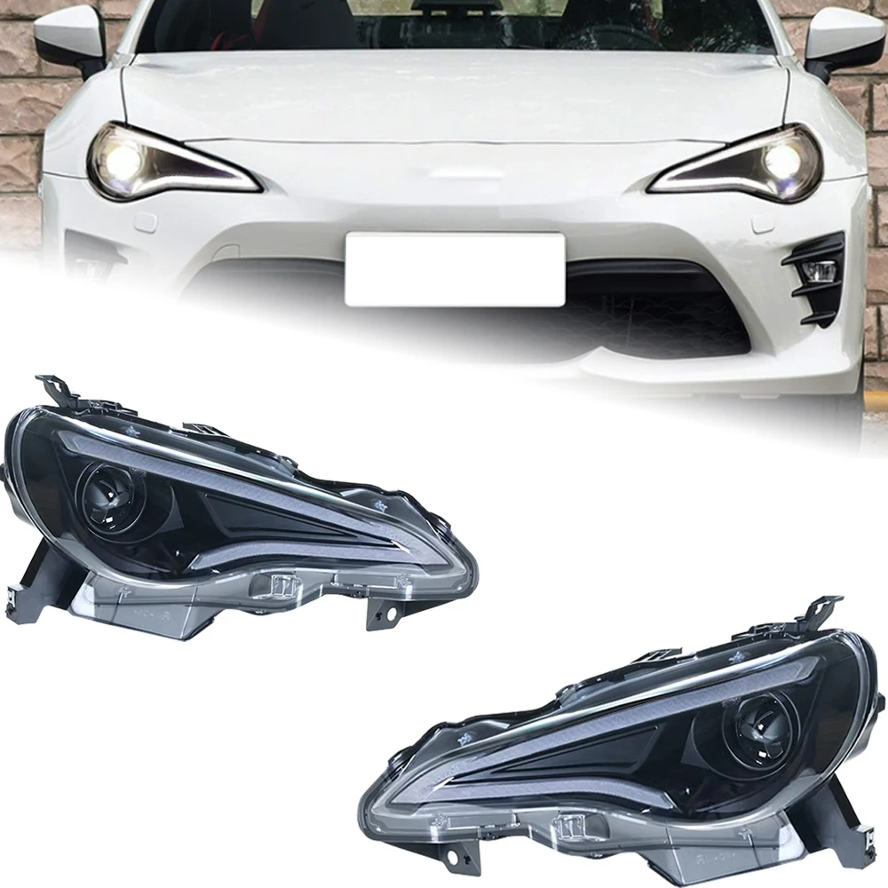 AKD Car Styling Head Lamp for Subaru BRZ Headlight 2012-2020 FT86 GT86 LED Headlight DRL Signal Hid Bi Xenon Auto Accessories