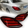 AKD Car Lights for Benz W205 LED Tail Light 2015-2021 C180 C200 C260 C300 Rear Lamp DRL Dynamic Signal Automotive Accessories