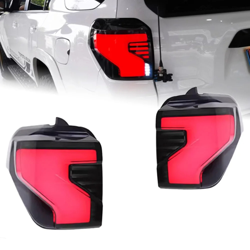 AKD Car Styling Tail Lamp for Toyota 4Runner Tail Lights 2014-2020 4 Runner LED Tail Light DRL Dynamic Signal auto Accessories