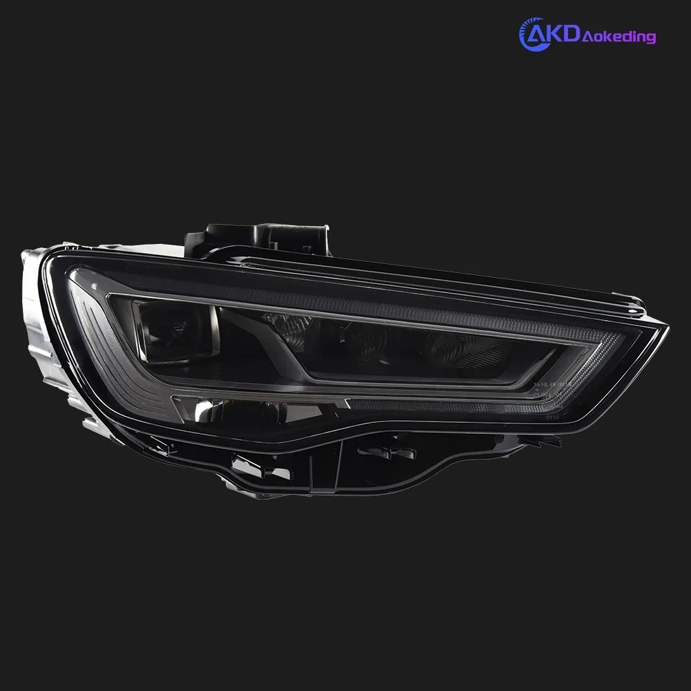 AKD Car Styling Head Lamp for Audi A3 Headlight 2013-2016 A3 8V LED Headlight Projector Lens DRL Head Lamp Auto Accessories