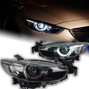 AKD Car Styling for Mazda 6 Atenza LED Headlight 2013-2017 New Mazda6 LED DRL Hid Head Lamp Angel Eye Bi Xenon Accessories