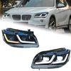 AKD Head Lamp for BMW X1 E84 LED Headlight 2010-2015 Headlights F49 DRL Turn Signal High Beam Angel Eye Projector