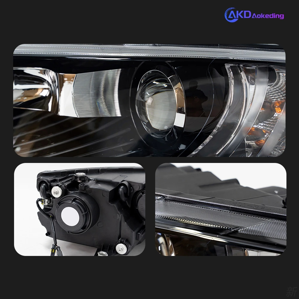 AKD Car Styling Head Lamp for Skoda Octavia Headlights 2015-2017 Octavia A6 LED Headlight DRL Hid Bi Xenon Auto Accessories