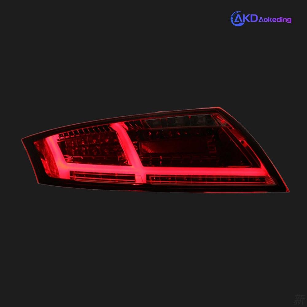 AKD Car Styling for Audi TT Tail Lights 2006-2013 TT LED Tail Lamp LED DRL Brake Dynamic Signal Reverse auto Accessories