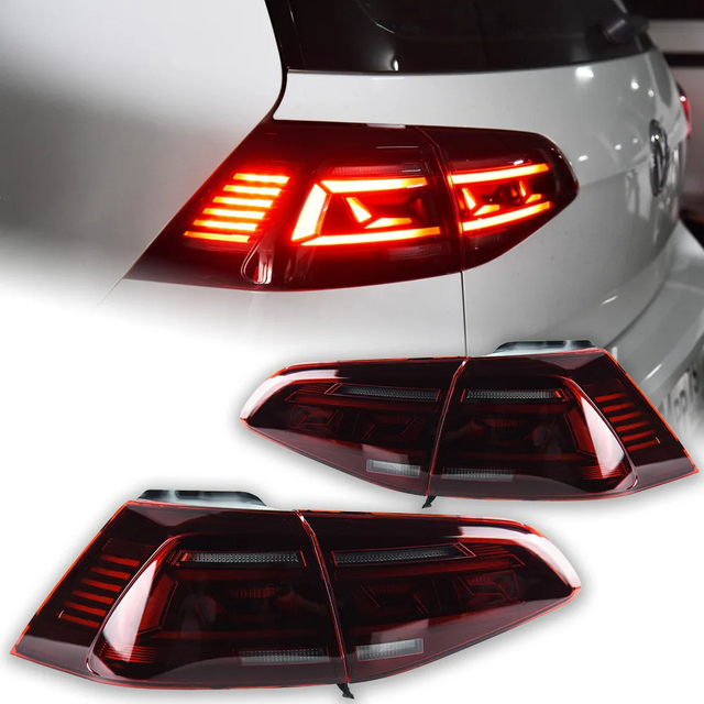 AKD Car Lights for VW Golf 7 Tail Light 2013-2020 Golf 7.5 LED Rear Lamp Golf MK7 Stop DRL Brake Dynamic Signal Auto Accessories