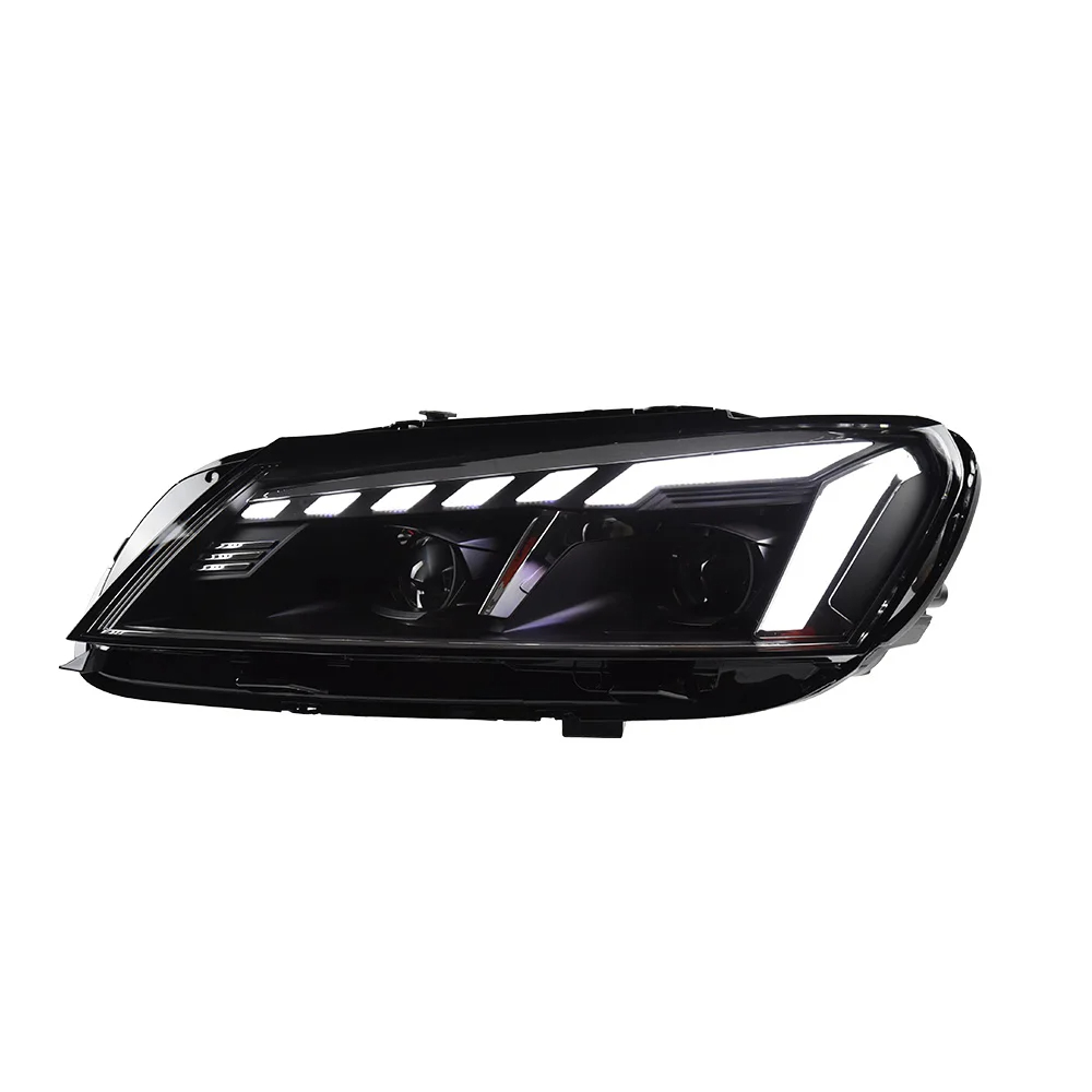 AKD Car Accessories Head Lamp for VW Passat B7 Headlights 2011-2016 Passat LED Headlight Projector Lens Drl Dynamic Signal Auto