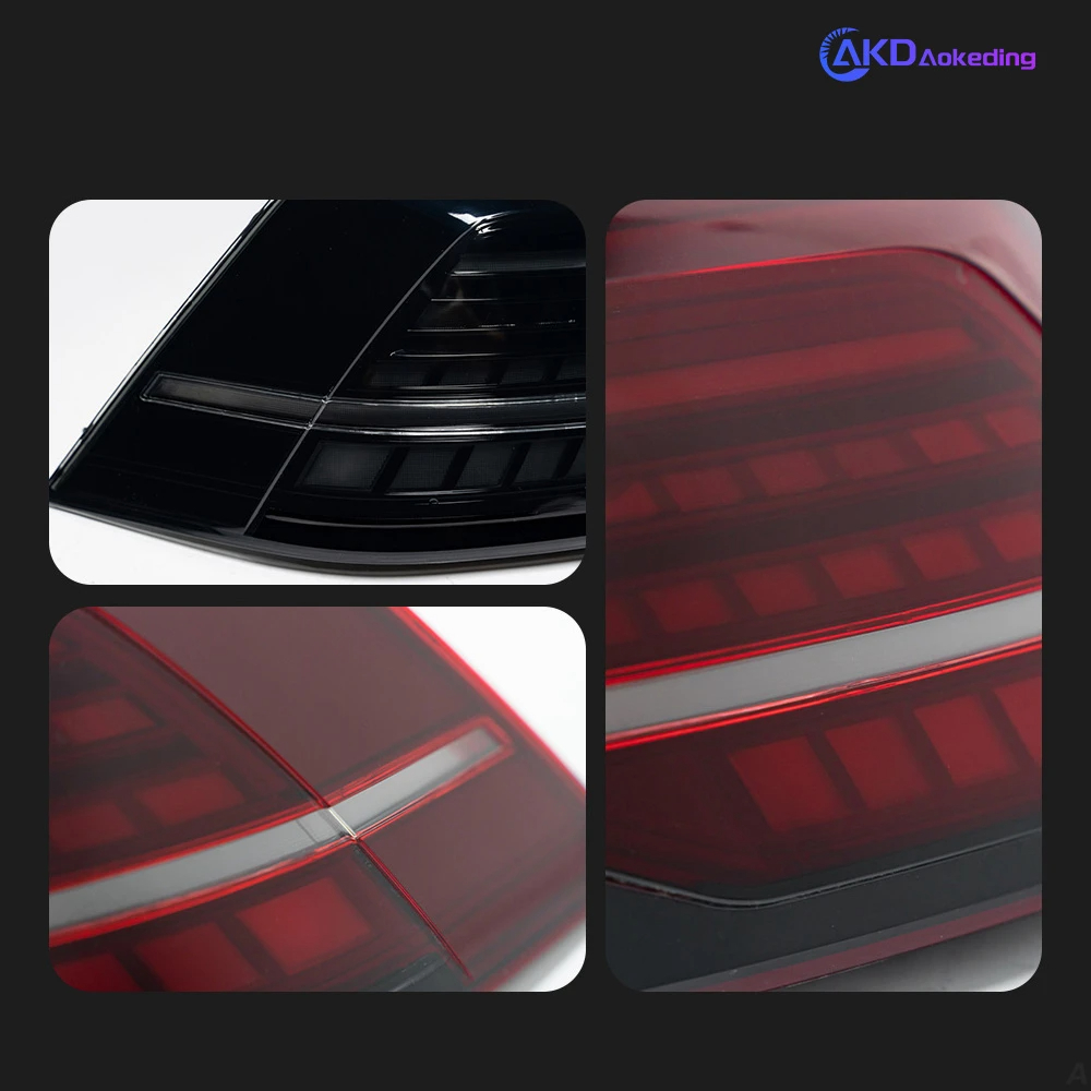 AKD Car Styling Tail Lamp for VW Golf 7 LED Tail Light 2013-2019 Golf 7.5 MK7 Rear Stop DRL Animation Brake Auto Accessories