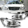 AKD Car Styling Headlights for W221 LED Headlight 2006-2009 S300 S350 S400 Head Lamp DRL Signal Projector Lens Automotive Accessorie