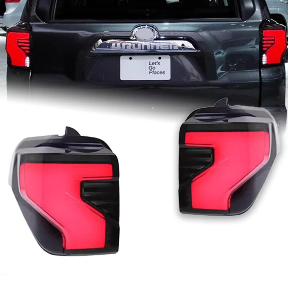 AKD Car Styling Tail Lamp for Toyota 4Runner Tail Lights 2014-2020 4 Runner LED Tail Light DRL Dynamic Signal auto Accessories