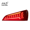 AKD Car Styling Tail Lamp for Audi Q5 Tail Lights 2014-2018 Q5 LED Tail Light Rear Lamp turn Signal Dynamic Auto DRL Accessories