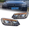 AKD Car Styling for VW Touareg LED Headlight 2011-2015 Touareg LED DRL Hid Option Head Lamp Angel Eye Bi Xenon Beam Accessories