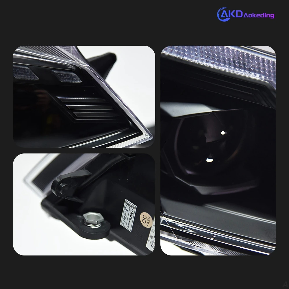 AKD Car Lights for VW Golf 7 LED Headlight Projector Audi-Design Animation DRL Head Lamp Dynamic Signal Automotive Accessories