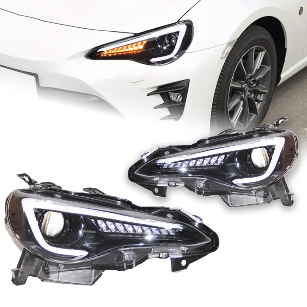 AKD Car Styling Head Lamp for Subaru BRZ Headlights 2012-2020 FT86 GT86 LED Headlight DRL Signal Hid Bi Xenon Auto Accessories