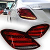 AKD Car Lights for Benz W205 LED Tail Light 2015-2021 C180 C200 C260 C300 Rear Lamp DRL Dynamic Signal Automotive Accessories