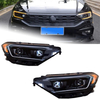 AKD Car Styling for VW Jetta Sagitar Headlights 2019-2022 Jetta mk7 LED Head Lamp Design Led Drl Hid Bi Xenon Auto Accessories