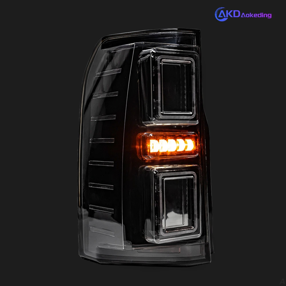 AKD Car Styling Tail Lamp for Discovery 4 LED Tail Light 2005-2016 Discovery 3 Rear Stop DRL Animation Brake Auto Accessories