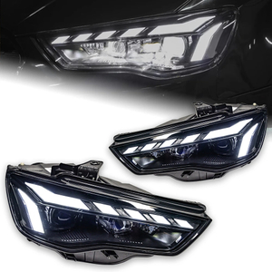 AKD Car Lights for Audi A3 8V Sedan Sportback 2013-2016 S3 LED Auto Headlight Assembly Upgrade A5 Style Bifocal Lens Accessories