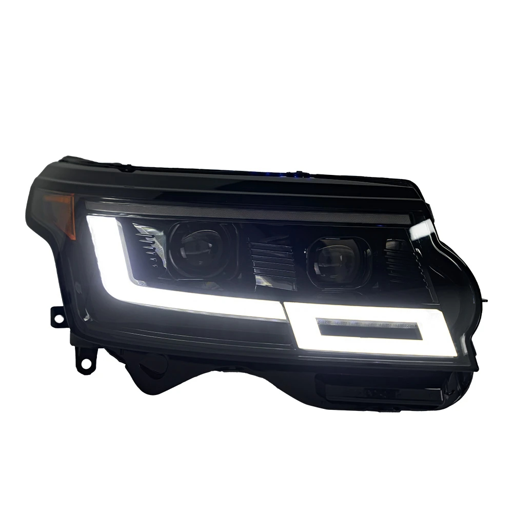 AKD Car Lights for Range Rover LED Headlight Projector Lens 2014-2017 Land Rover Head Lamp DRL Dynamic Signal Auto Accessories