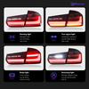 AKD Car Light for BMW F30 LED Tail Light 2013-2018 F35 F80 3D Rear Lamp 318i 320i 325i 330i 335i DRL Signal Auto Accessories