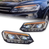 AKD Car Styling for VW Touareg LED Headlight 2011-2015 Touareg LED DRL Hid Option Head Lamp Angel Eye Bi Xenon Beam Accessories