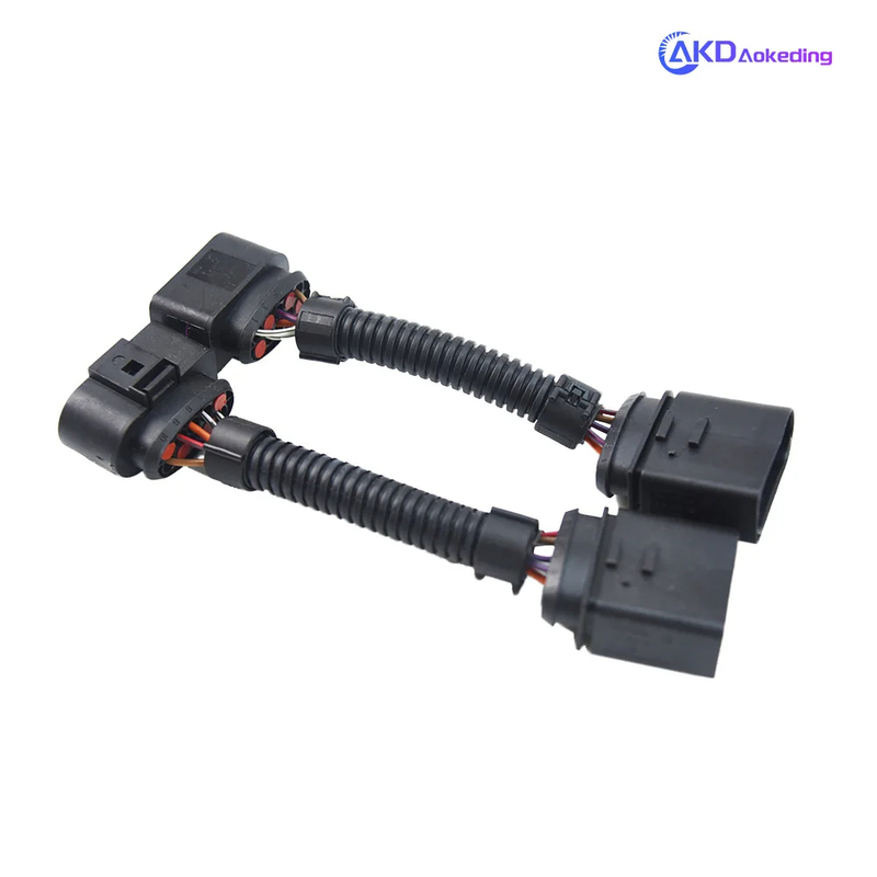 AKD Car Styling Headlight Adapter for VW Golf 6 Polo Golf 7 Tiguan Passat Magotan Jetta Headlight orignal Xenon model