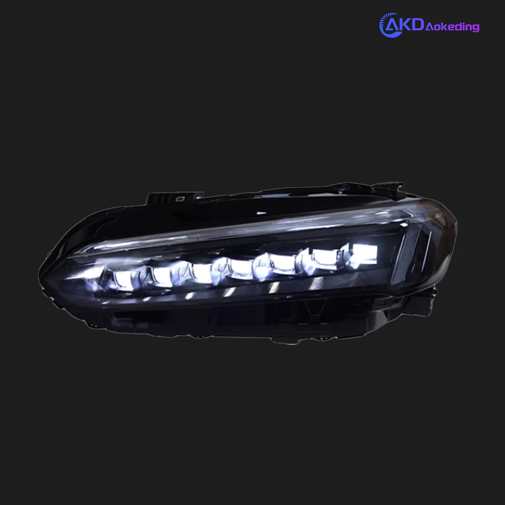 AKD Auto Parts For Honda CIVIC 11th Headlights 2022 2023 Styling LED Daytime Lights Dual Projector DRL Car Accesorios Modified