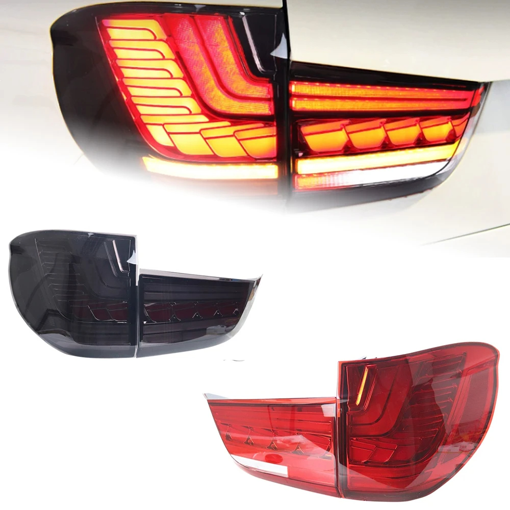 AKD Car Styling for BMW X5 Tail Lights 2014-2018 F15 LED Tail Lamp DRL Signal Brake Reverse auto Accessories